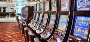 Brian Britt "Retirement Jackpot" blog post image of a row of slot machines